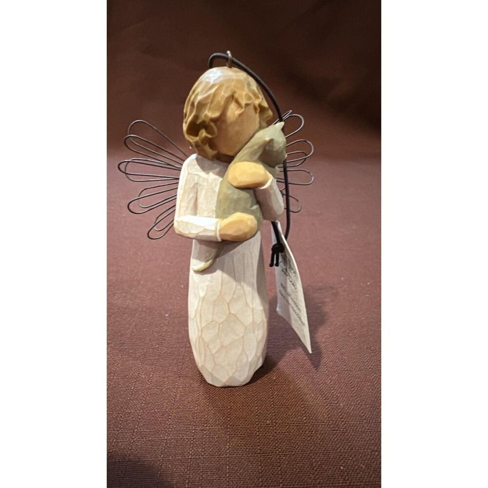 Willow Tree  With Affection Angle Cat  Ornament 2003